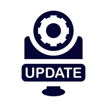 Gear, setting, update, software, setting update icon Stock Illustration