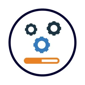 Gear, setting, update, software, setting update icon Stock Illustration