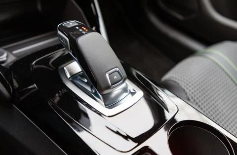 Gear shift in a car Stock-Fotos