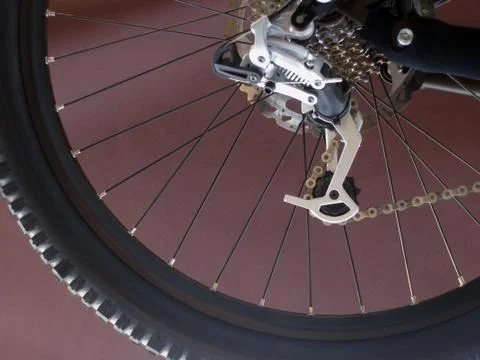 Gear shift derailleur Stock Photos