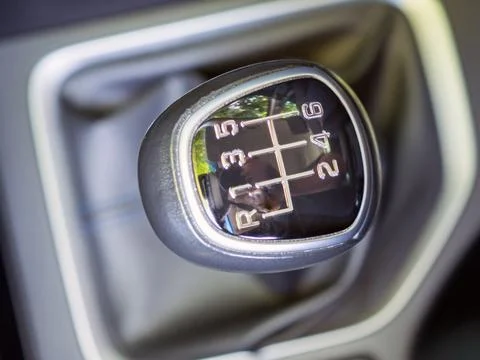 Gear shift knob Stock Photos