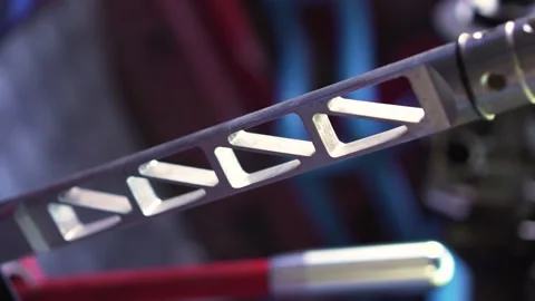 Gear shift lever in racing car Stock Footage 195099205