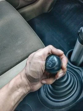 Gear shift Manual Stock Photos