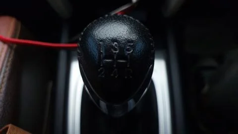 Gear Shift in Neutral Position While Parked Stock Photos