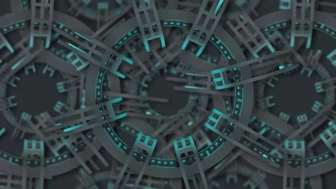 Gear spin Stock Footage 130566219
