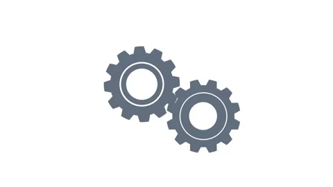 Gear spinning Technology concept 4k video. Stock Footage 143699314