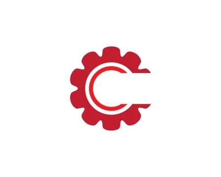 Gear symbol vector icon 스톡 일러스트