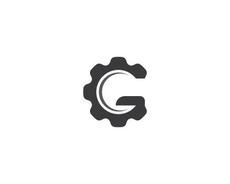 Gear symbol vector icon イラスト素材