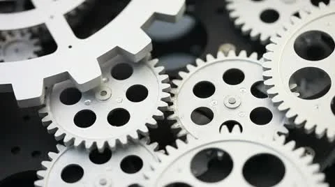 Gear system Video stock 10713482