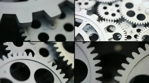 Gear system Stock Footage 10861233