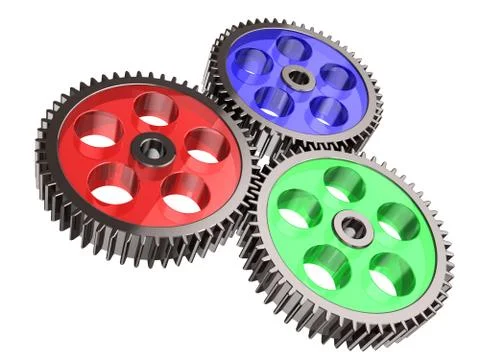 Gear system Stock Illustration