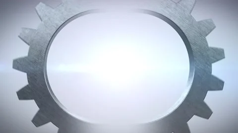 Gear system rotation background Video stock 52612715