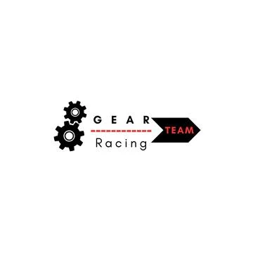 Gear Team: Speed Is Everything Stock Illustration