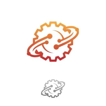 Gear tech Stock Illustration