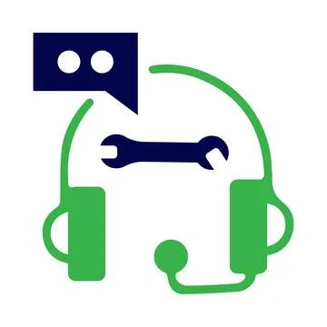 Gear, technical, support, man, settings, technical support icon Illustrazione stock