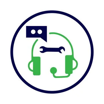 Gear, technical, support, man, settings, technical support icon Stock Illustration