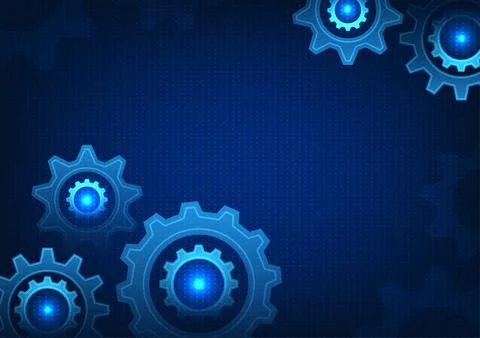 Gear technology Stockillustratie