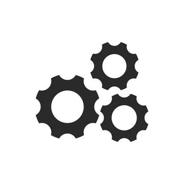 Gear technology logo Stock Illustration