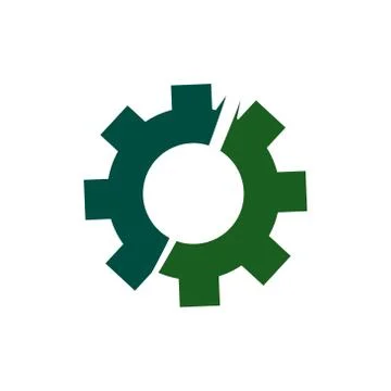 Gear vector design template illustration Stock Illustration