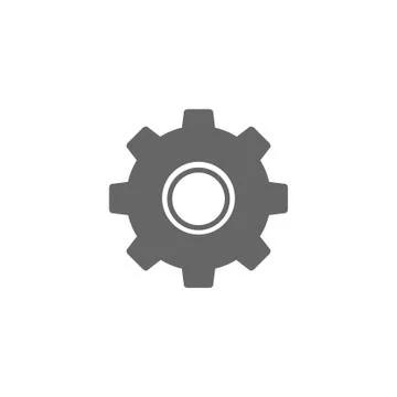 Gear vector icon イラスト素材