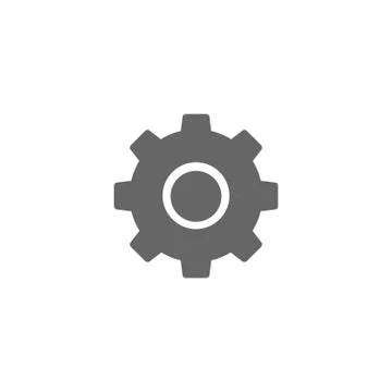 Gear vector icon イラスト素材