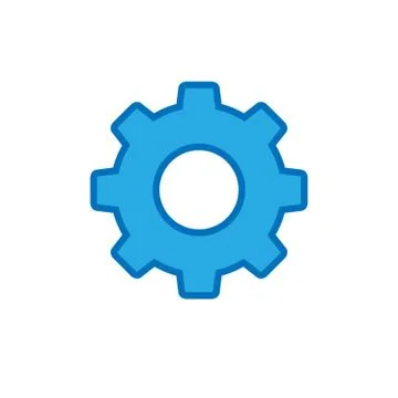 Gear vector icon イラスト素材