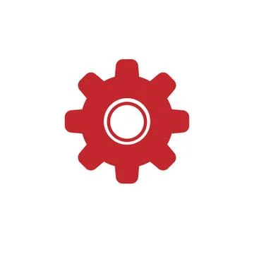 Gear vector linear icon Stock Illustration