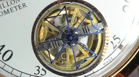 Gear watch working  Stock Footage 12110654