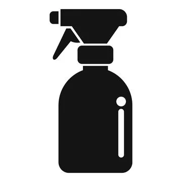 Gear water spray icon simple vector. Container can safe Ilustración de archivo