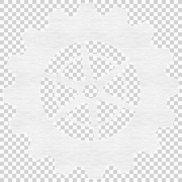 Gear wheel with cogs Stock Illustration