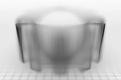 Gear wheel isometric model. Stock Illustration