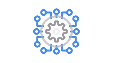 A gear wheel, showcasing its intricate design and mechanical features. Stock Footage 334778133