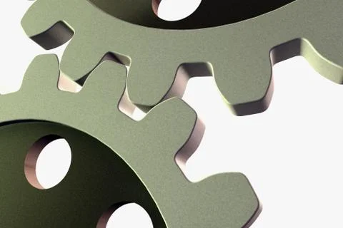 Gear wheels Stock Illustration