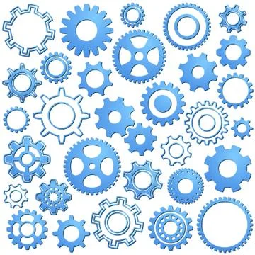 Gear wheels イラスト素材
