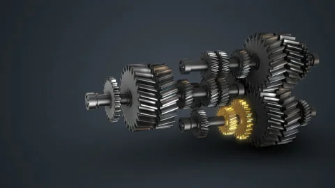 Gear wheels industrial background concept 動画素材 229832297
