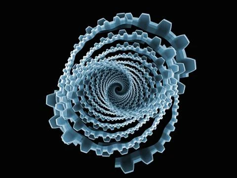 Gear World Stock Illustration