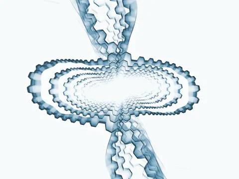 Gear World Stock Illustration