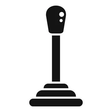 Gearbox icon simple vector. Car gear 스톡 일러스트
