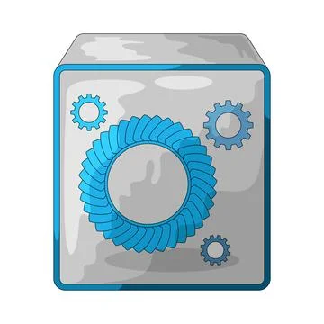 Gearbox illustration Stock Illustration