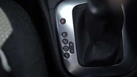 Gearbox of the machine close-up 库存影片 76163440