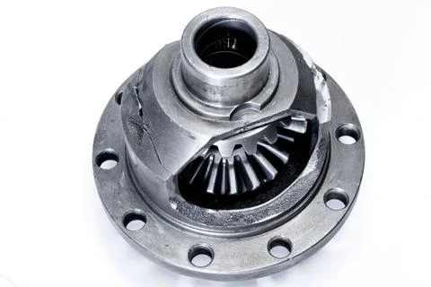 Gearbox reducer part closeup Stock-Fotos