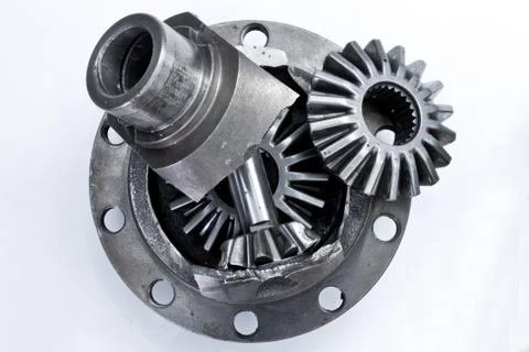 Gearbox reducer part closeup Stock-Fotos