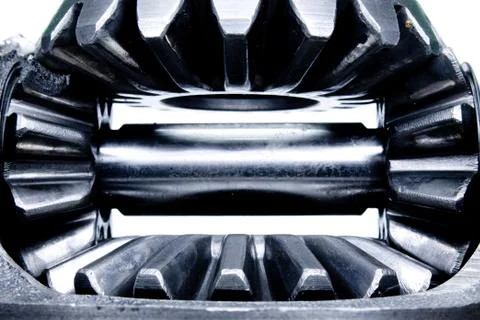 Gearbox reducer part closeup Foto stock