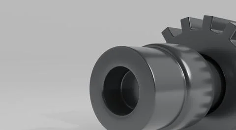 Gears, 3d render Stock Illustration