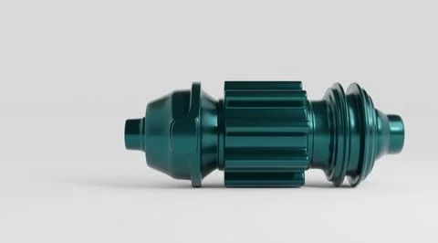 Gears, 3d render Stock Illustration
