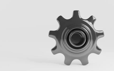 Gears, 3d render 库存插图