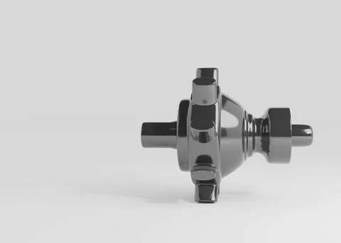 Gears, 3d render Ilustração Stock