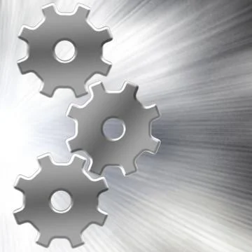 Gears abstract Stock Illustration