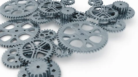 Gears animation Stock Footage 37630876
