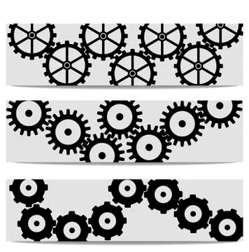 Gears background details Illustrazione stock